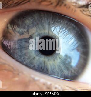 Blue eye Stock Photo