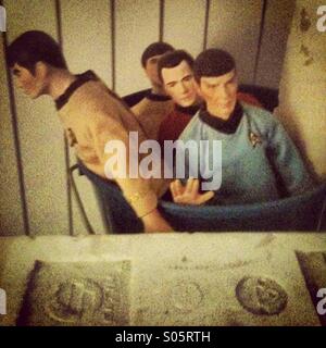 Star Trek dolls Stock Photo