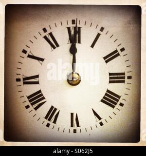 The midnight hour Stock Photo