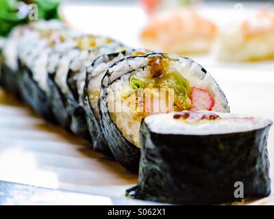 California sushi roll Stock Photo