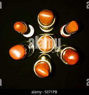 Orange lippy Stock Photo