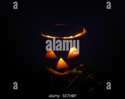 Turnip lantern Stock Photo