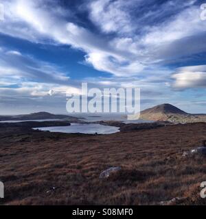 View from diamond hill in Ireland Stock Photo