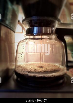 Drip coffee machine Stock Photo