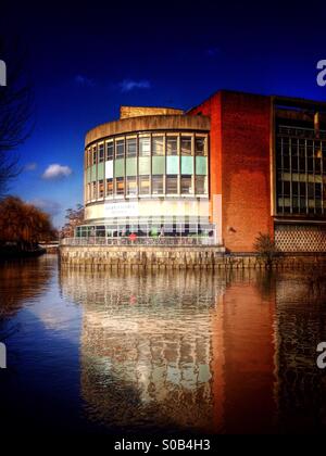 Debenhams waterfront store, Guildford, Surrey, England. Stock Photo