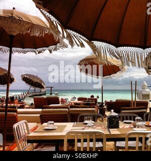 Indigo Beach Club, Playa Del Carmen, Mexico Stock Photo - Alamy