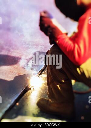 Welder Stock Photo