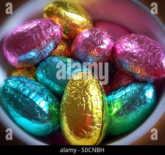 Easter Eggs Stock Photo