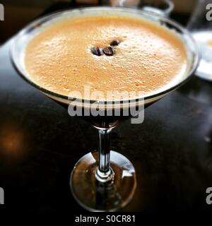 Espresso Martini Stock Photo