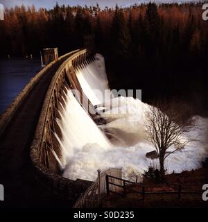 Laggan dam Scotland Stock Photo