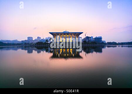 Iron Mosque, Masjid Tuanku Mizan, Putrajaya, Malaysia Stock Photo