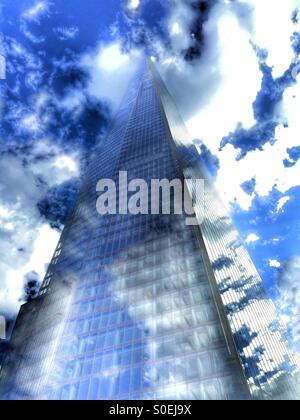 The shard, largest building in London Stock Photo