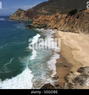 Grey Whale Cove, California Stock Photo