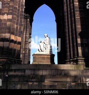 Sir Walter Scott, Scott monument, Edinburgh Stock Photo