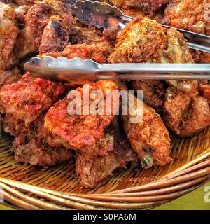 Fried chicken Stock Photo