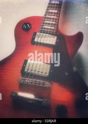 Gibson electric guitar Stock Photo