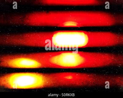 Abstract image of tree lights Stock Photo