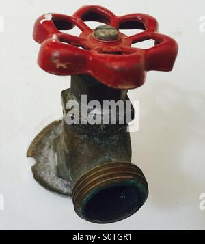 Water spigot Stock Photo