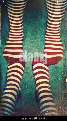 Striped socks