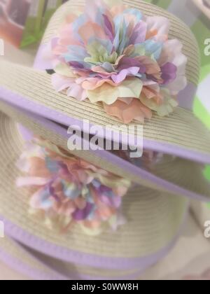 Easter bonnets Stock Photo