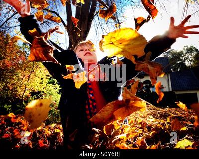 Autumn fun Stock Photo