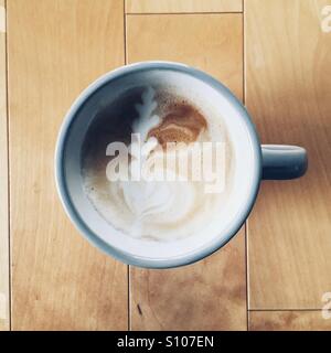 Cup of Latte Stock Photo