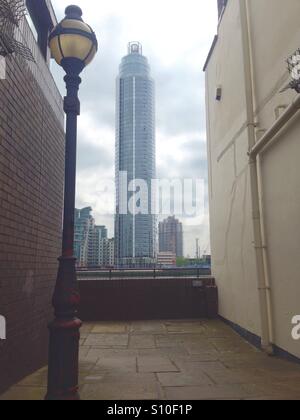 St George Wharf Tower, Vauxhall Stock Photo
