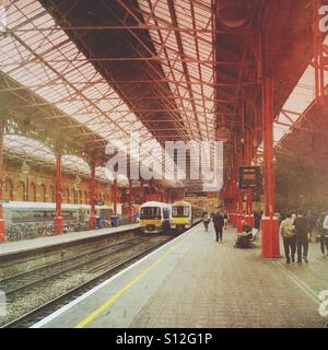 London Marylebone rail station, England, UK. Stock Photo