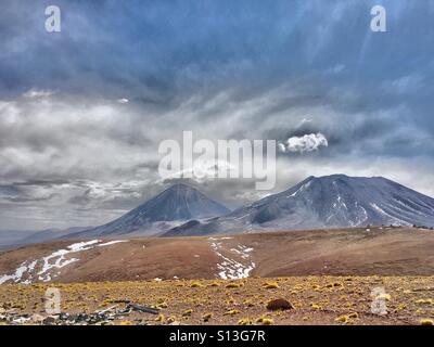 Volcan Licancabur, Atacama Desert, northern Chile Stock Photo