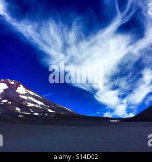 Volcan Lonquimay, IX Region, Chile Stock Photo