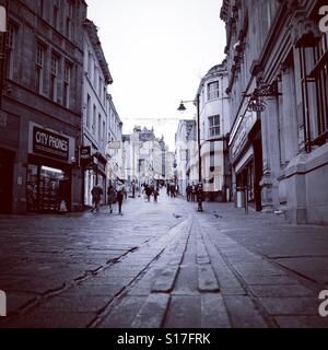 Ivegate in Bradford city centre, West Yorkshire Stock Photo