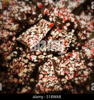 Peppermint bark Stock Photo