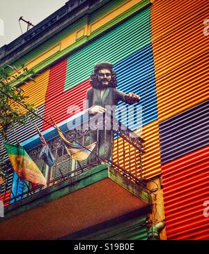 Statue of Ernesto Che Guevara in Buenos Aires, Argentina Stock Photo