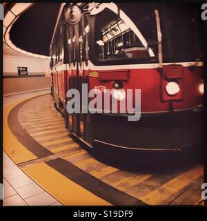 Streetcar, Toronto, Ontario, Canada Stock Photo