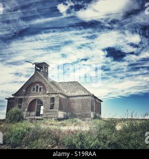 Abandoned school Stock Photo