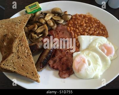 Full English Breakfast fry up Stock Photo
