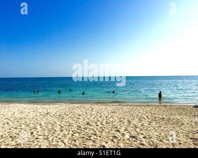 View of the beach in Trinidad, Cuba Stock Photo