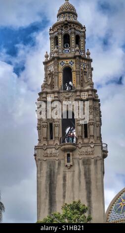 California Tower, Balboa Park, San Diego, California Stock Photo