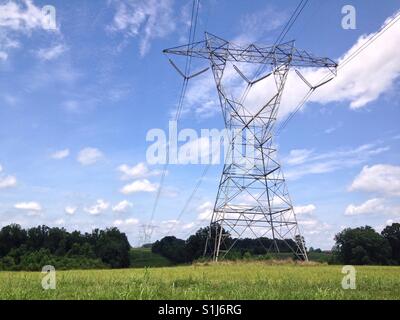 Giant power structure Stock Photo