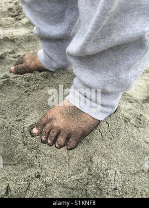 Baby feet Stock Photo