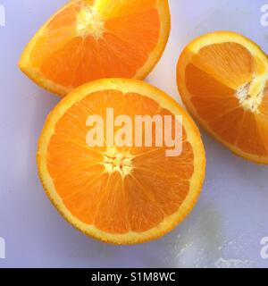 Fresh oranges Stock Photo