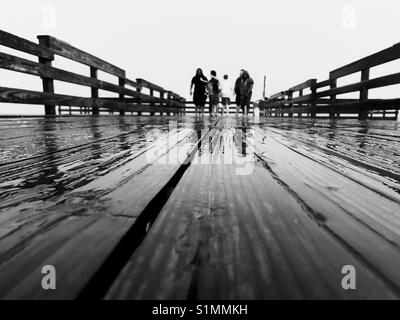 Lost boys pier Stock Photo