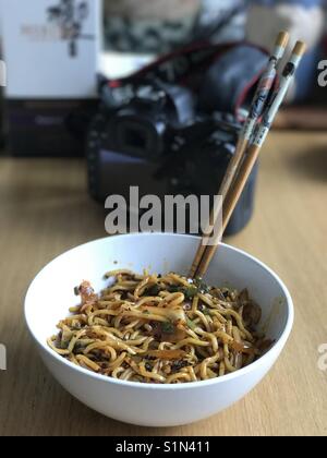 Noodles! Stock Photo