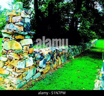 An old stone column texture on the exterior of a building Stock Photo ...