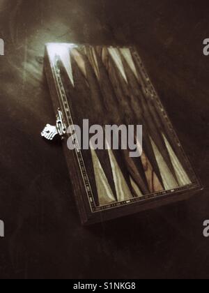 Wooden box Stock Photo