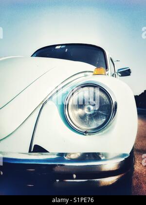 Volkswagen Beetle front fender view Stock Photo