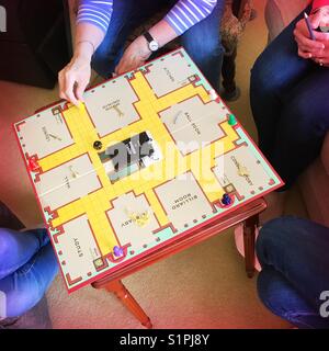 Game of Cluedo Stock Photo