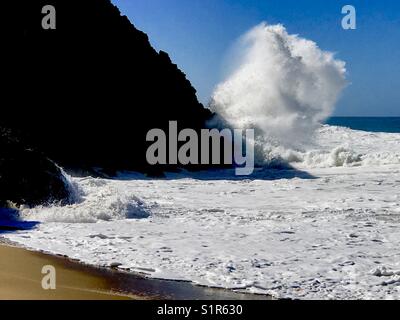 Grey Whale Cove Stock Photo