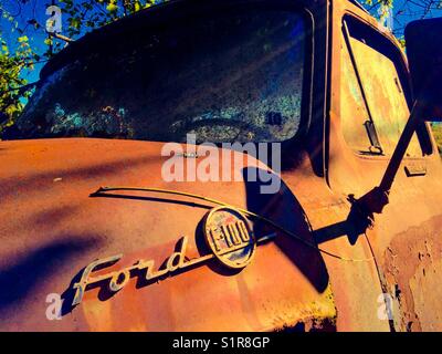 Vintage Ford pickup Stock Photo