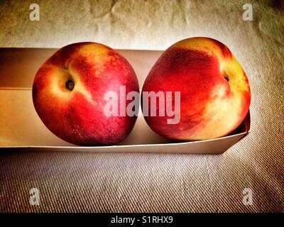 Nectarines Stock Photo